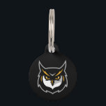 Kennesaw Owl Logo Pet ID Tag<br><div class="desc">Check out these Kennesaw State designs! Show off your KSU pride with these new University products. These make the perfect gifts for the KSU Owls student,  alumni,  family,  friend or fan in your life. All of these Zazzle products are customizable with your name,  class year,  or club. Go Owls!</div>