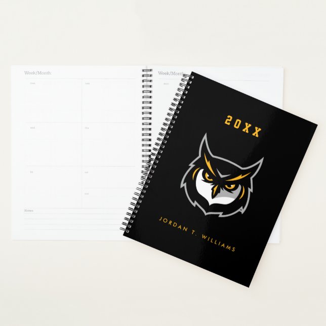 Kennesaw Owl Logo Planner (Display)