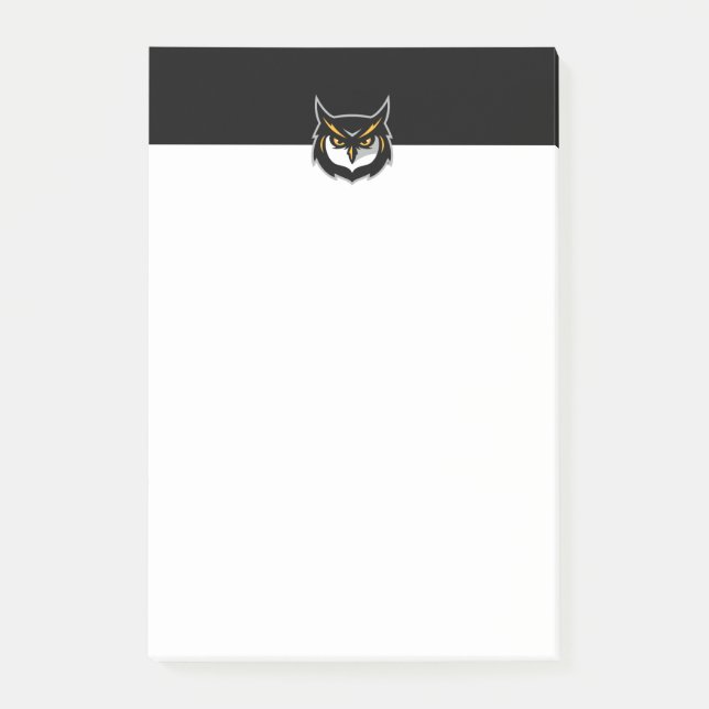 Kennesaw Owl Logo Post-it Notes (Front)