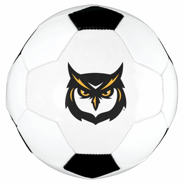Kennesaw Owl Logo Soccer Ball (Front)