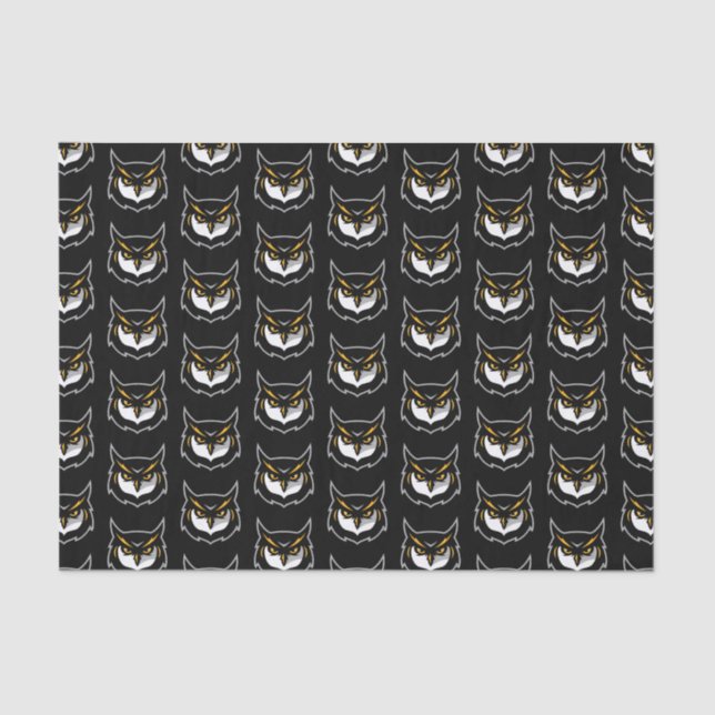 Kennesaw Owl Logo Tissue Paper (Front)