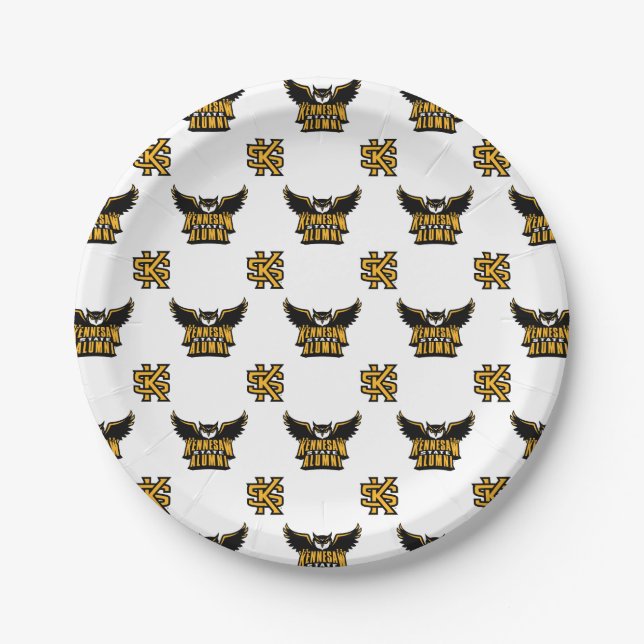 Kennesaw State Alumni Paper Plates (Front)