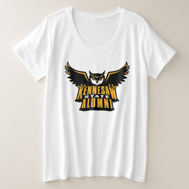 Kennesaw State Alumni Plus Size T-Shirt (Design Front)