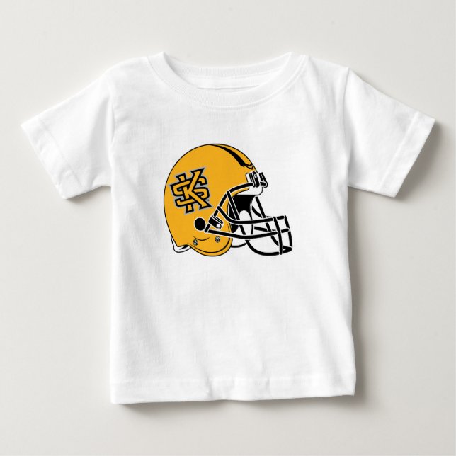 Kennesaw State Helmet Mark Baby T-Shirt (Front)