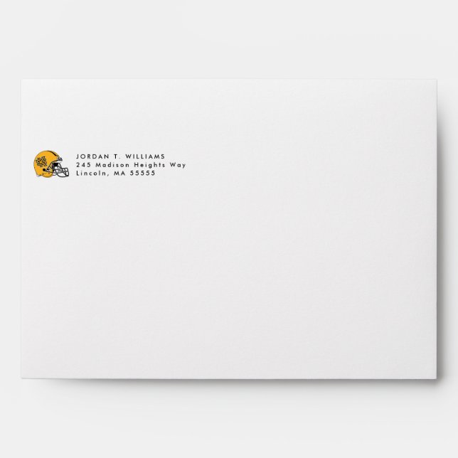 Kennesaw State Helmet Mark Envelope (Front)