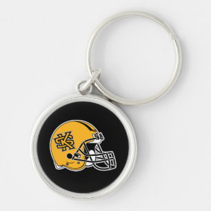 Kennesaw State Helmet Mark Keychain