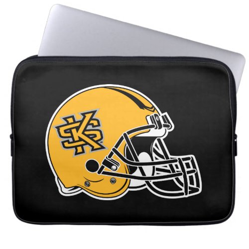 Kennesaw State Helmet Mark Laptop Sleeve