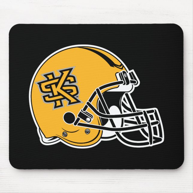 Kennesaw State Helmet Mark Mouse Pad (Front)