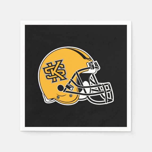 Kennesaw State Helmet Mark Napkins (Front)