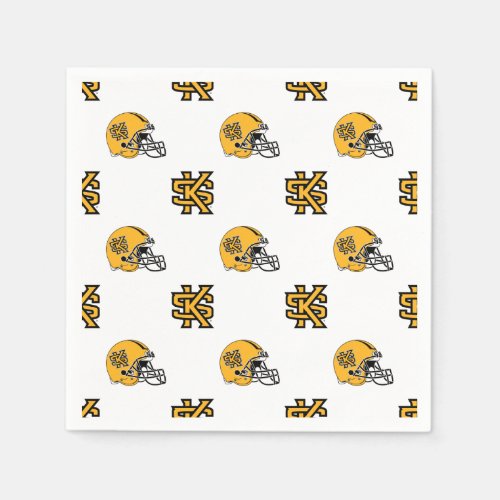 Kennesaw State Helmet Mark Napkins