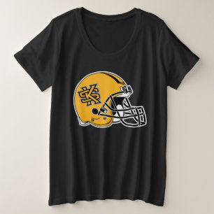 Kennesaw State Helmet Mark Plus Size T-Shirt