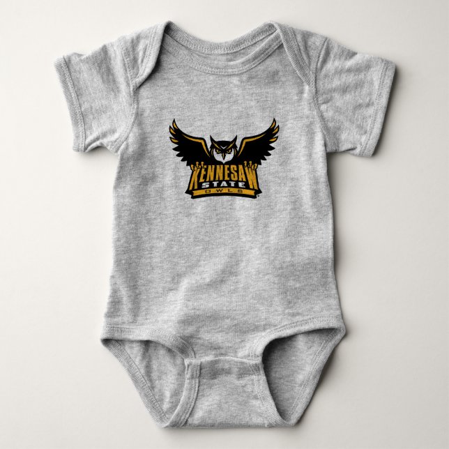 Kennesaw State Owls Baby Bodysuit (Front)