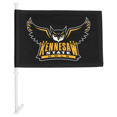 Kennesaw State Owls Car Flag