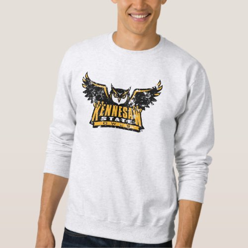 Kennesaw State Owls Distressed Sweatshirt