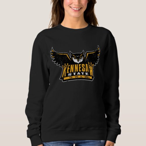 Kennesaw State Owls Distressed Sweatshirt