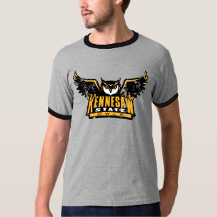 Kennesaw State Owls Distressed T-Shirt