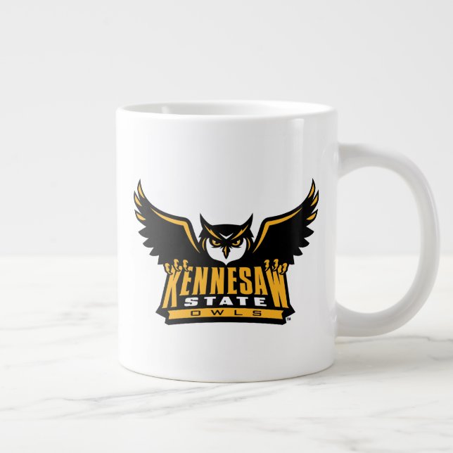 Kennesaw State Owls Giant Coffee Mug (Right)