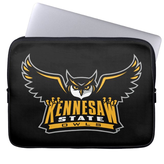 Kennesaw State Owls Laptop Sleeve (Front)