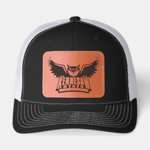 Kennesaw State Owls Leather Patch Hat