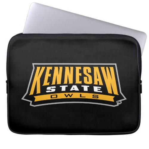 Kennesaw State Owls Word Mark Laptop Sleeve