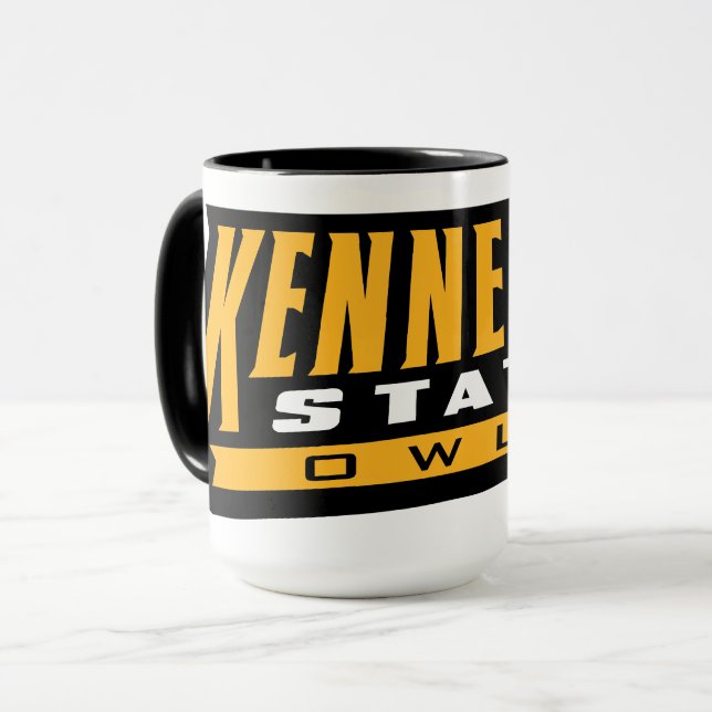 Kennesaw State Owls Word Mark Mug (Front Left)