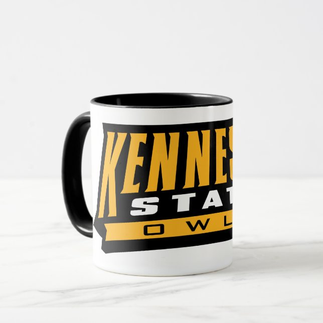Kennesaw State Owls Word Mark Mug (Front Left)