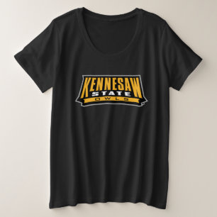Kennesaw State Owls Word Mark Plus Size T-Shirt