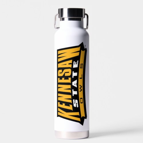 Kennesaw State Owls Word Mark Water Bottle