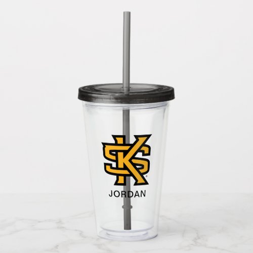 Kennesaw State Primary Mark Acrylic Tumbler