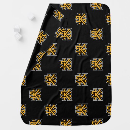 Kennesaw State Primary Mark Baby Blanket