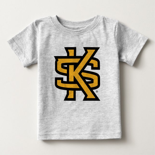 Kennesaw State Primary Mark Baby T-Shirt (Front)