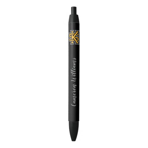 Kennesaw State Primary Mark Black Ink Pen