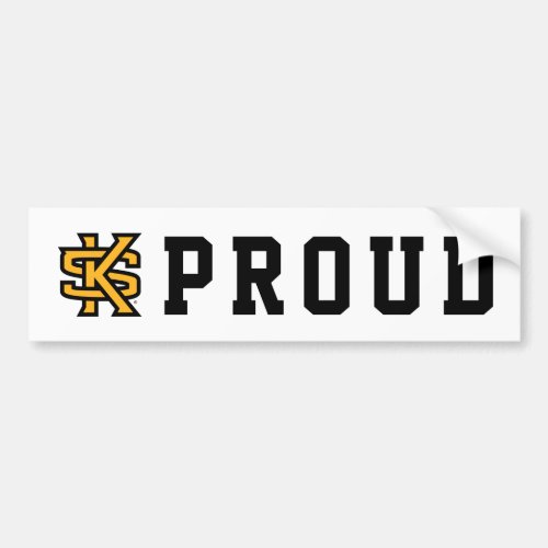 Kennesaw State Primary Mark Bumper Sticker