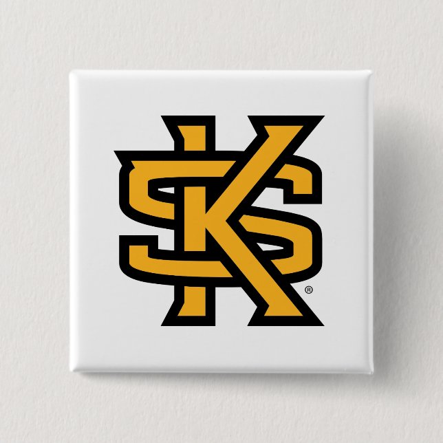 Kennesaw State Primary Mark Button (Front)