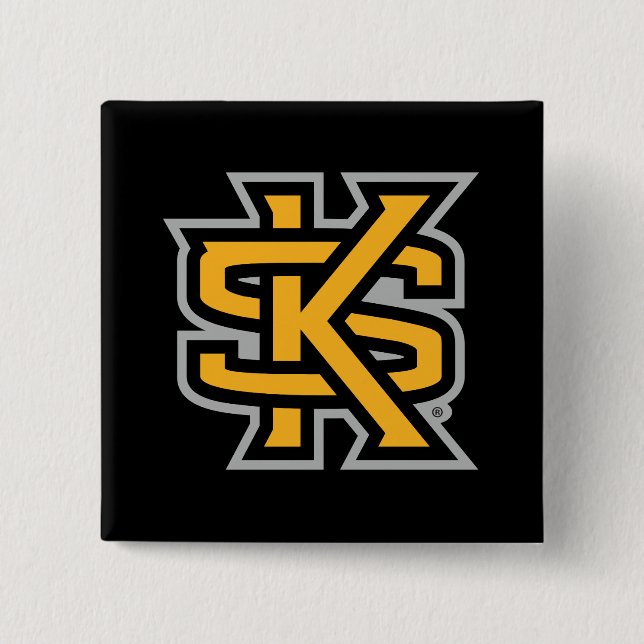 Kennesaw State Primary Mark Button (Front)
