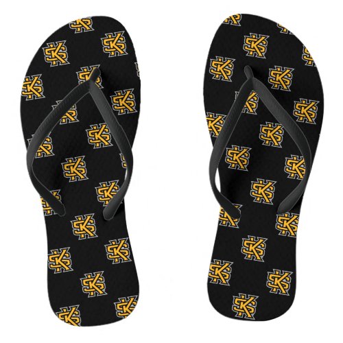 Kennesaw State Primary Mark Flip Flops