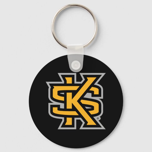 Kennesaw State Primary Mark Keychain (Front)