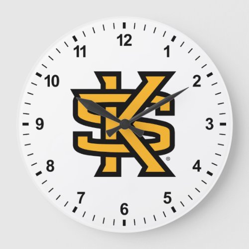 Kennesaw State Primary Mark Large Clock