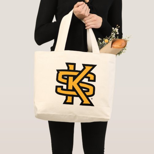 Kennesaw State Primary Mark Large Tote Bag