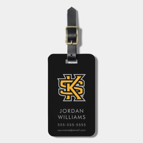 Kennesaw State Primary Mark Luggage Tag