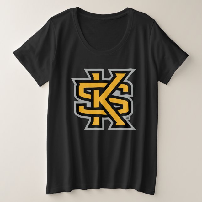 Kennesaw State Primary Mark Plus Size T-Shirt (Design Front)
