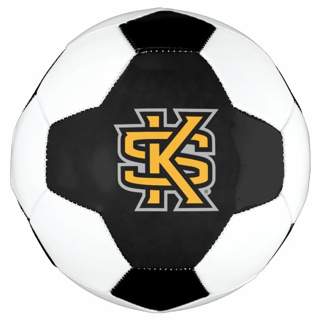 Kennesaw State Primary Mark Soccer Ball (Front)