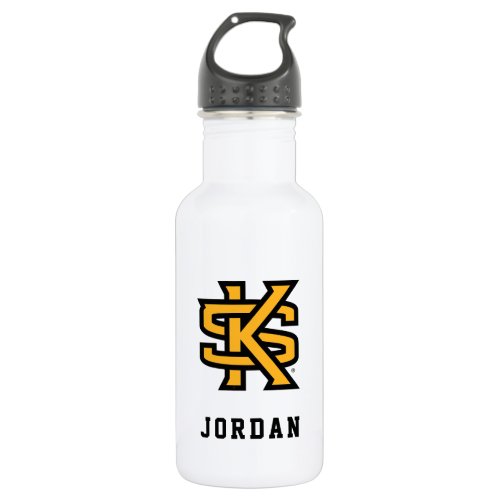Kennesaw State Primary Mark Stainless Steel Water Bottle