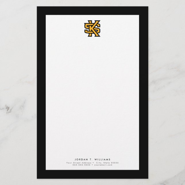 Kennesaw State Primary Mark Stationery (Front)