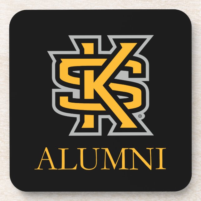 Kennesaw State University Alumni Beverage Coaster (Front)