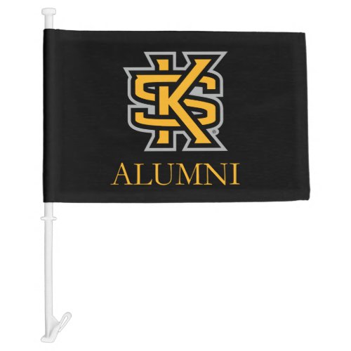 Kennesaw State University Alumni Car Flag