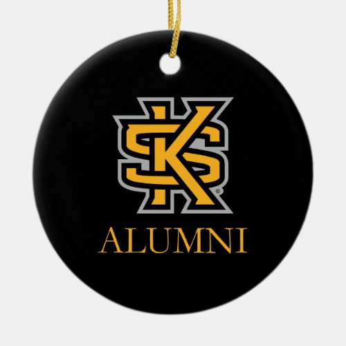 Kennesaw State University Alumni Ceramic Ornament