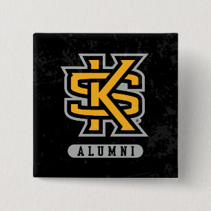 Kennesaw State University Alumni Distressed Button