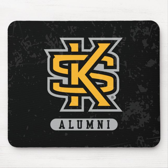 Kennesaw State University Alumni Distressed Mouse Pad (Front)