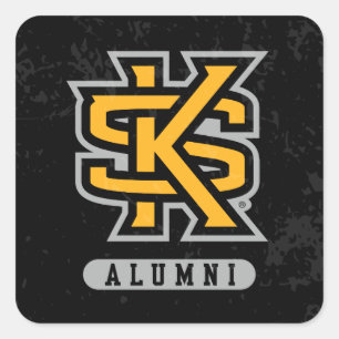 Kennesaw State University Alumni Distressed Square Sticker